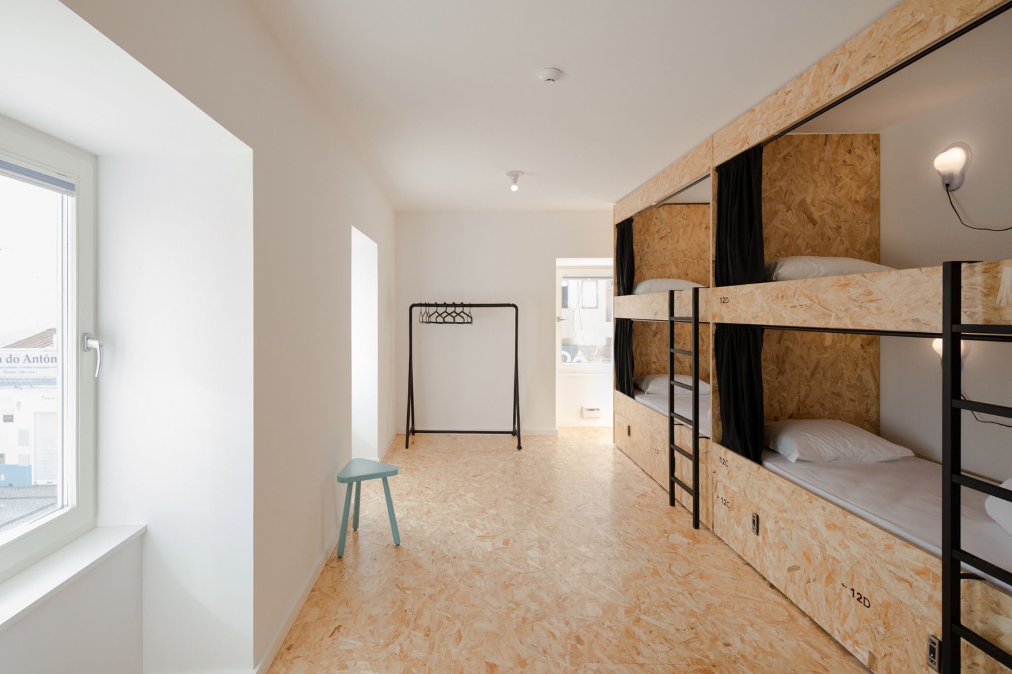 thiết kế phòng dorm trong hostel 22